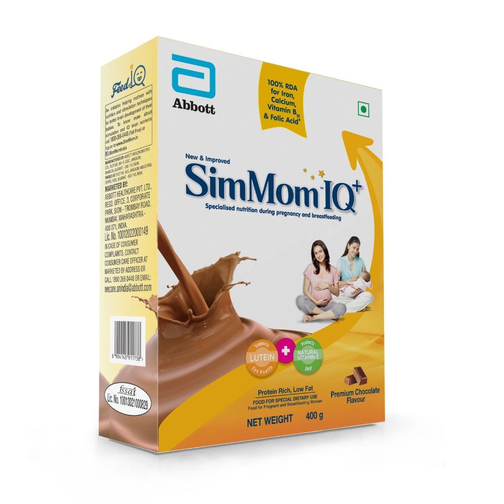 Buy SIMMOM IQ CHOCOLATE PWDR REF 400GM Online at Best Prices | Wellness ...