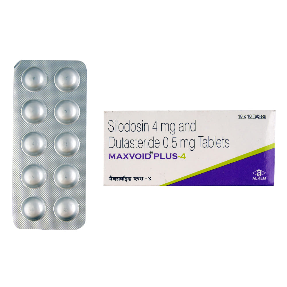 Buy Maxvoid-Plus 4mg 10 Tablets Online at Best Prices | Wellness Forever