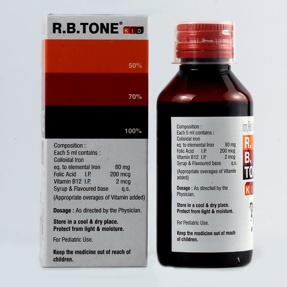 Buy R.B.Tone Kid Syrup 100 ml Online at Best Prices | Wellness Forever