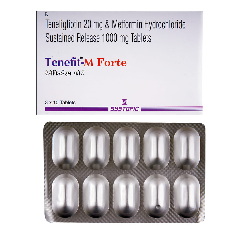 Tenefit M Buy Tenefit-M Forte 10 Tablets Online at Best Prices | Wellness Forever