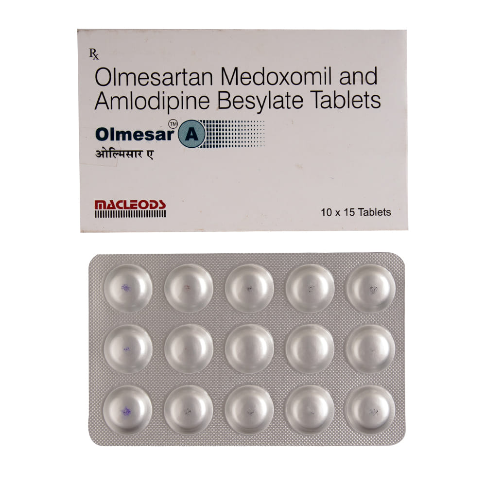 Buy Olmesar-A 15 Tablets Online at Best Prices | Wellness Forever