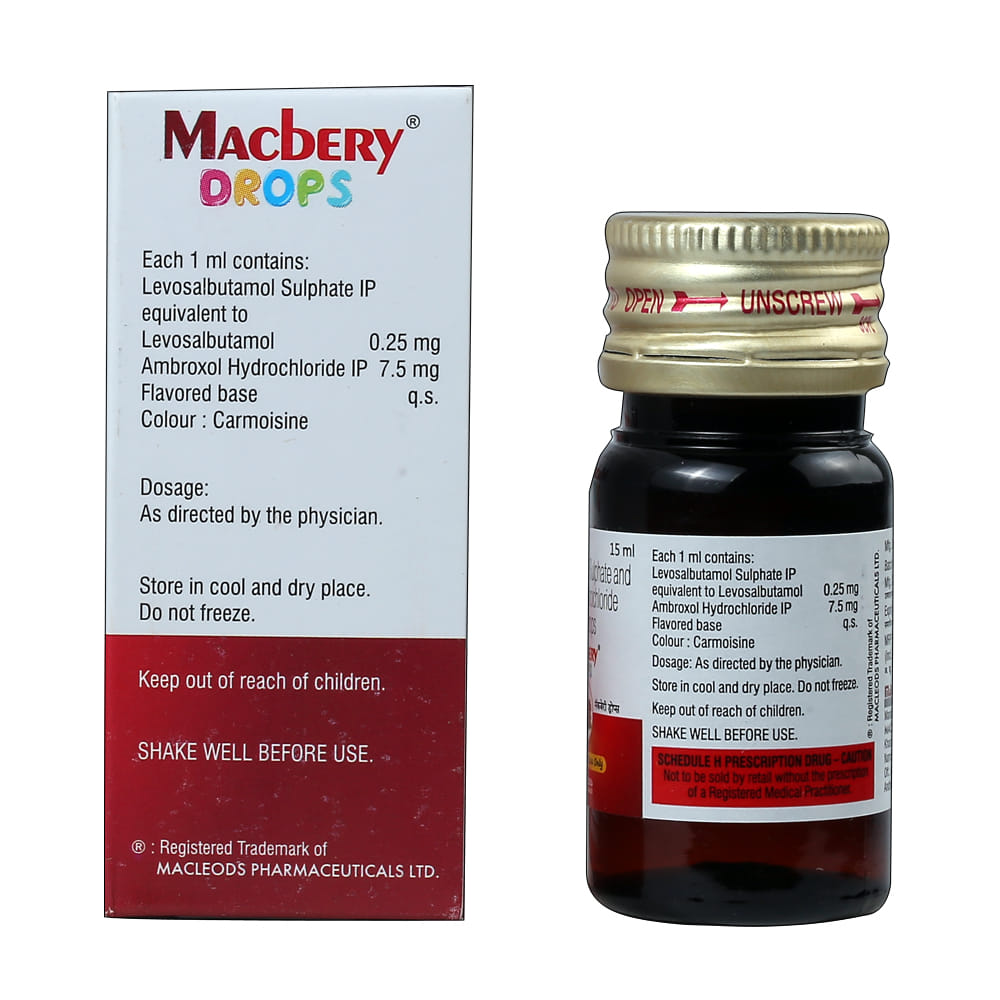 Buy Macbery Oral Drops 15 ml Online at Best Prices | Wellness Forever