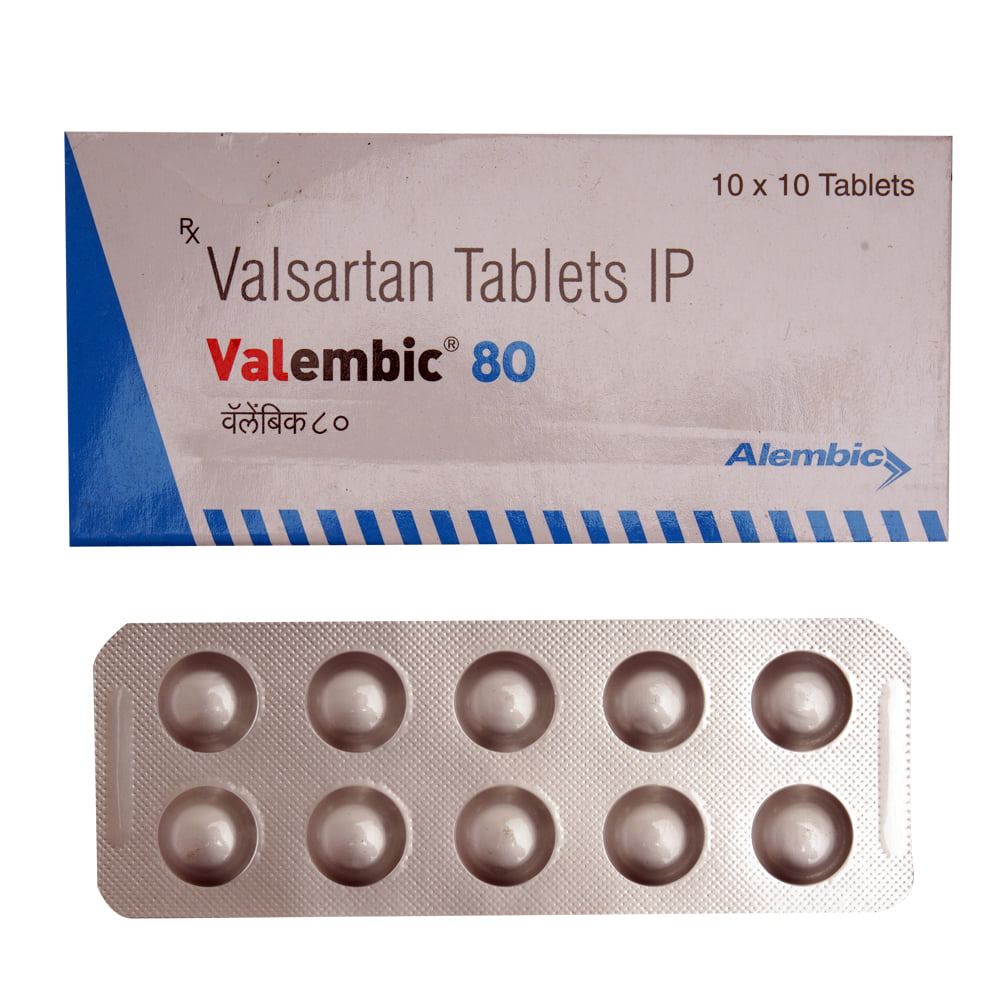 Valembic Buy Valembic 80mg 10 Tablets Online at Best Prices | Wellness Forever