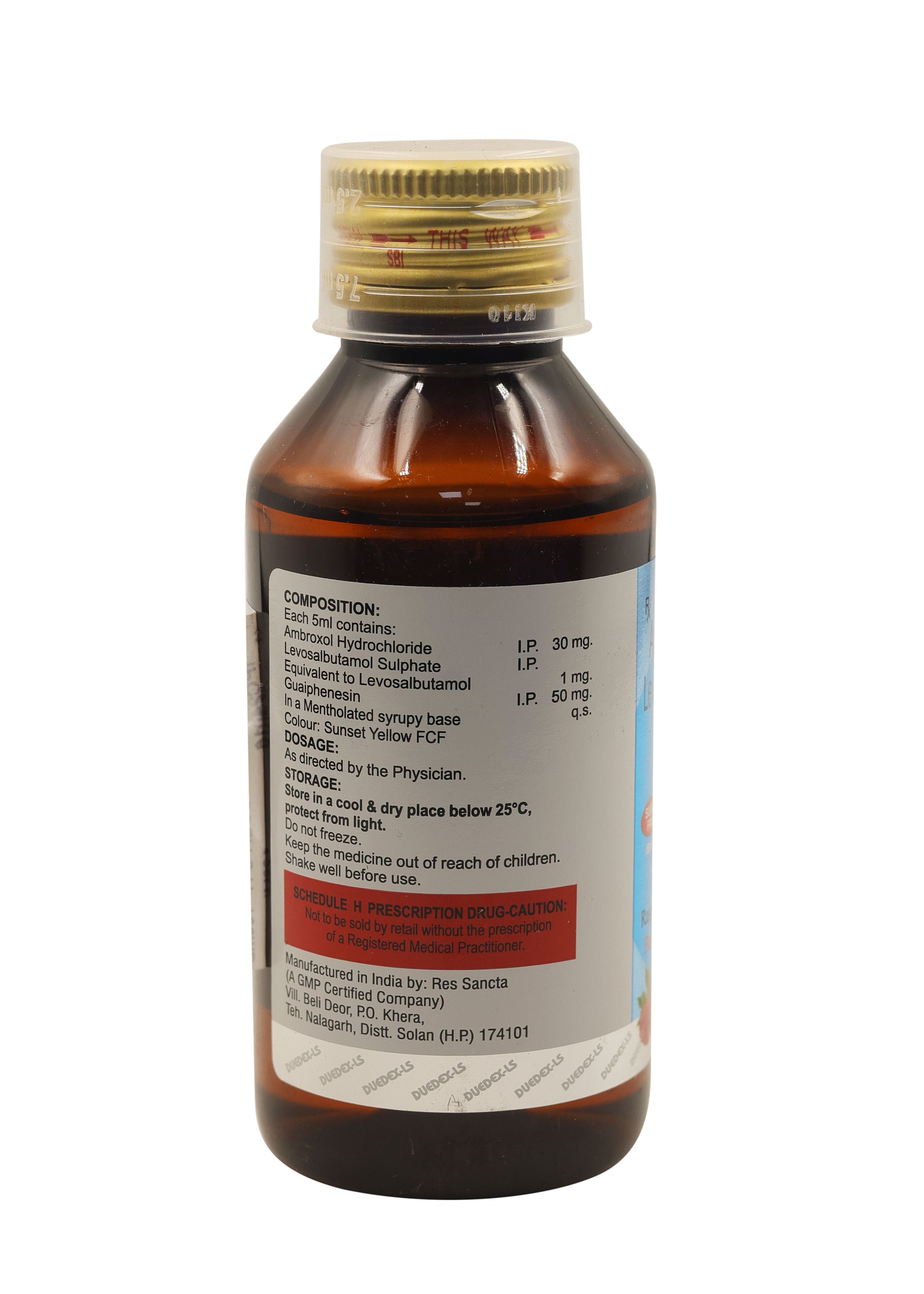 Buy Duedex-LS Cough Syrup 100 ml Online at Best Prices | Wellness Forever