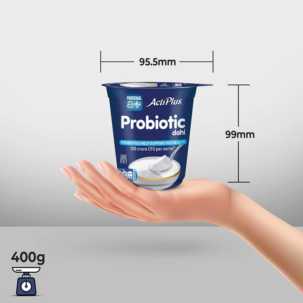 Buy Nestle A+ Actiplus Dahi 400g Online at Best Prices | Wellness Forever