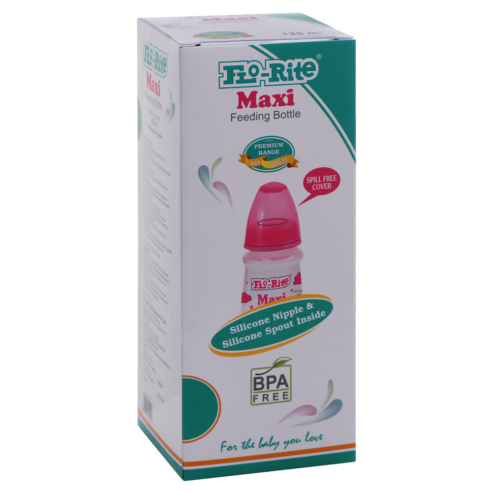 Buy Flo-Rite Maxi 125ml Feeding Bottle 1 Piece Online at Best Prices ...