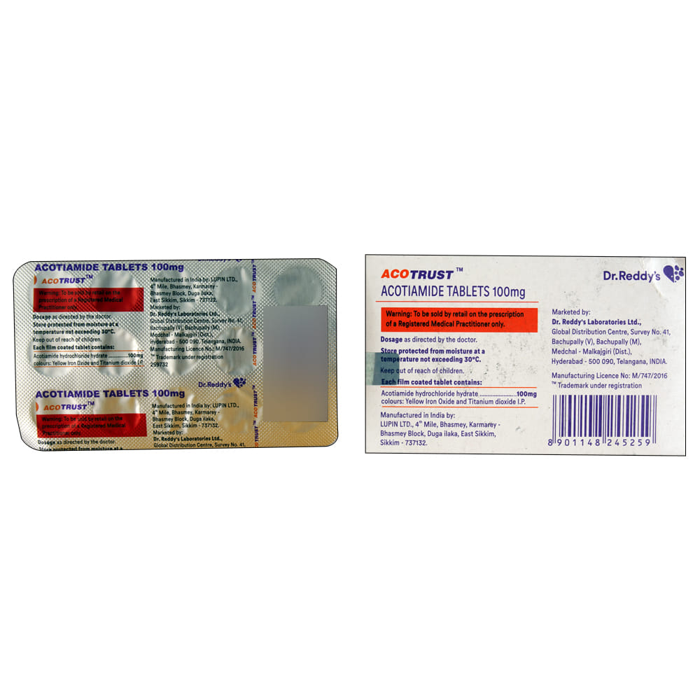 Buy Acotrust 100mg 15 Tablets Online at Best Prices | Wellness Forever