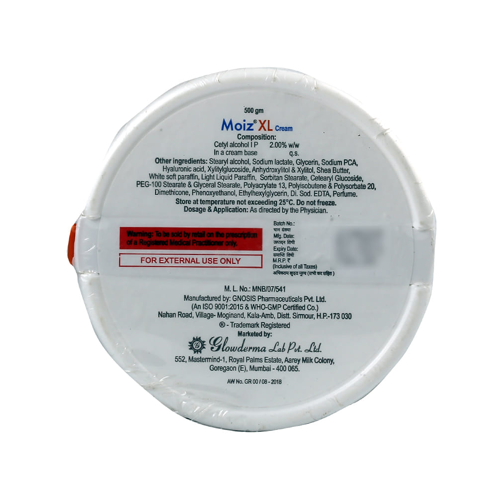 Buy Moiz XL Cream 500g Online at Best Prices | Wellness Forever
