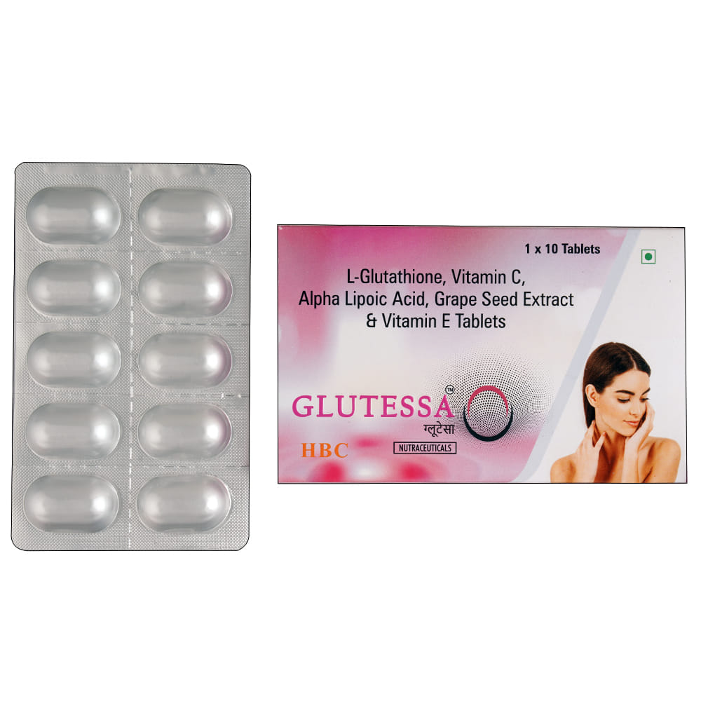Buy Glutessa 10 Tablets Online at Best Prices | Wellness Forever