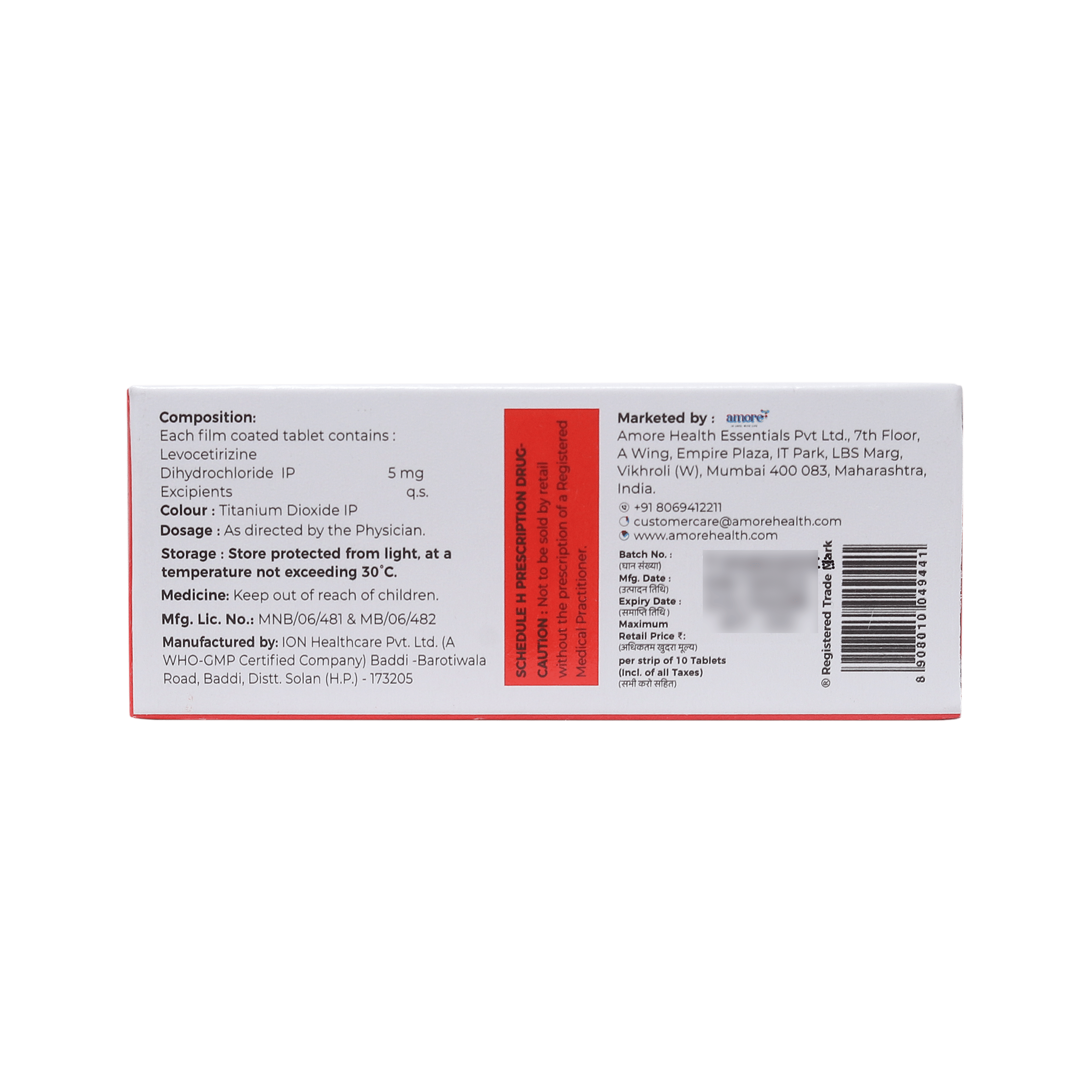 Buy Agmacet-L 10 Tablets Online at Best Prices | Wellness Forever