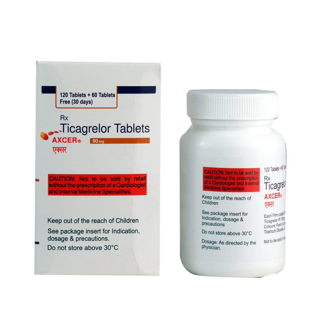Buy Axcer 90mg 120 Tablets Online at Best Prices | Wellness Forever
