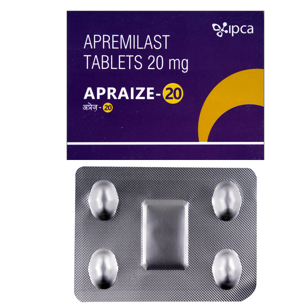 Buy Apraize 20mg 4 Tablets Online at Best Prices | Wellness Forever
