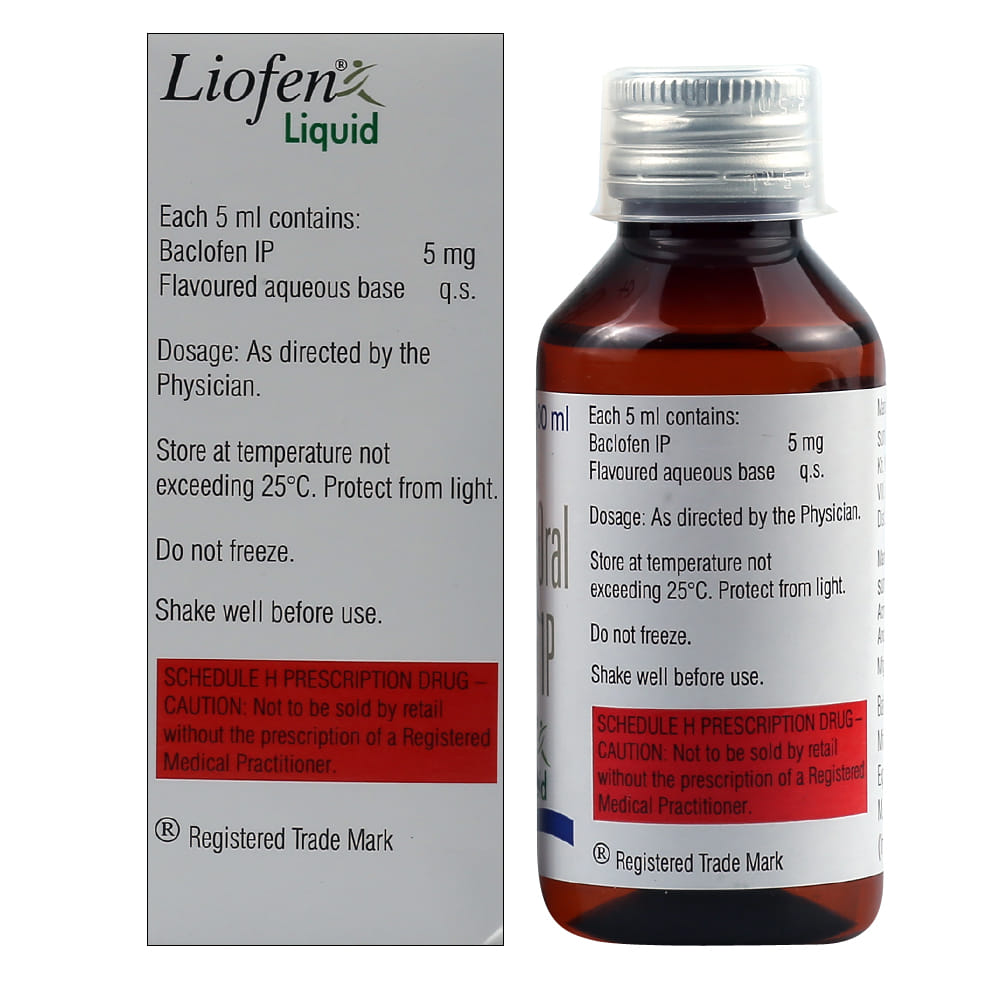 Buy Liofen Liquid 100 ml Online at Best Prices | Wellness Forever