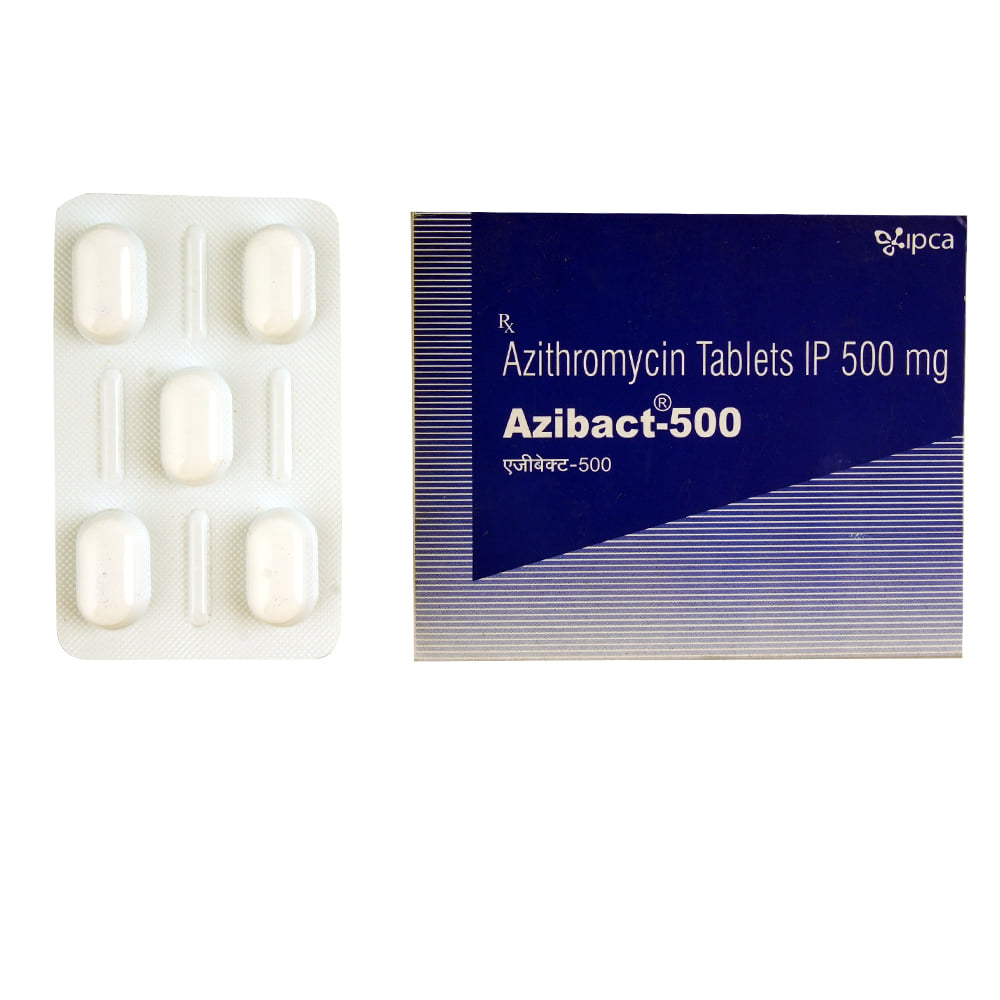Azibact Buy Azibact 500mg 5 Tablets Online at Best Prices | Wellness Forever