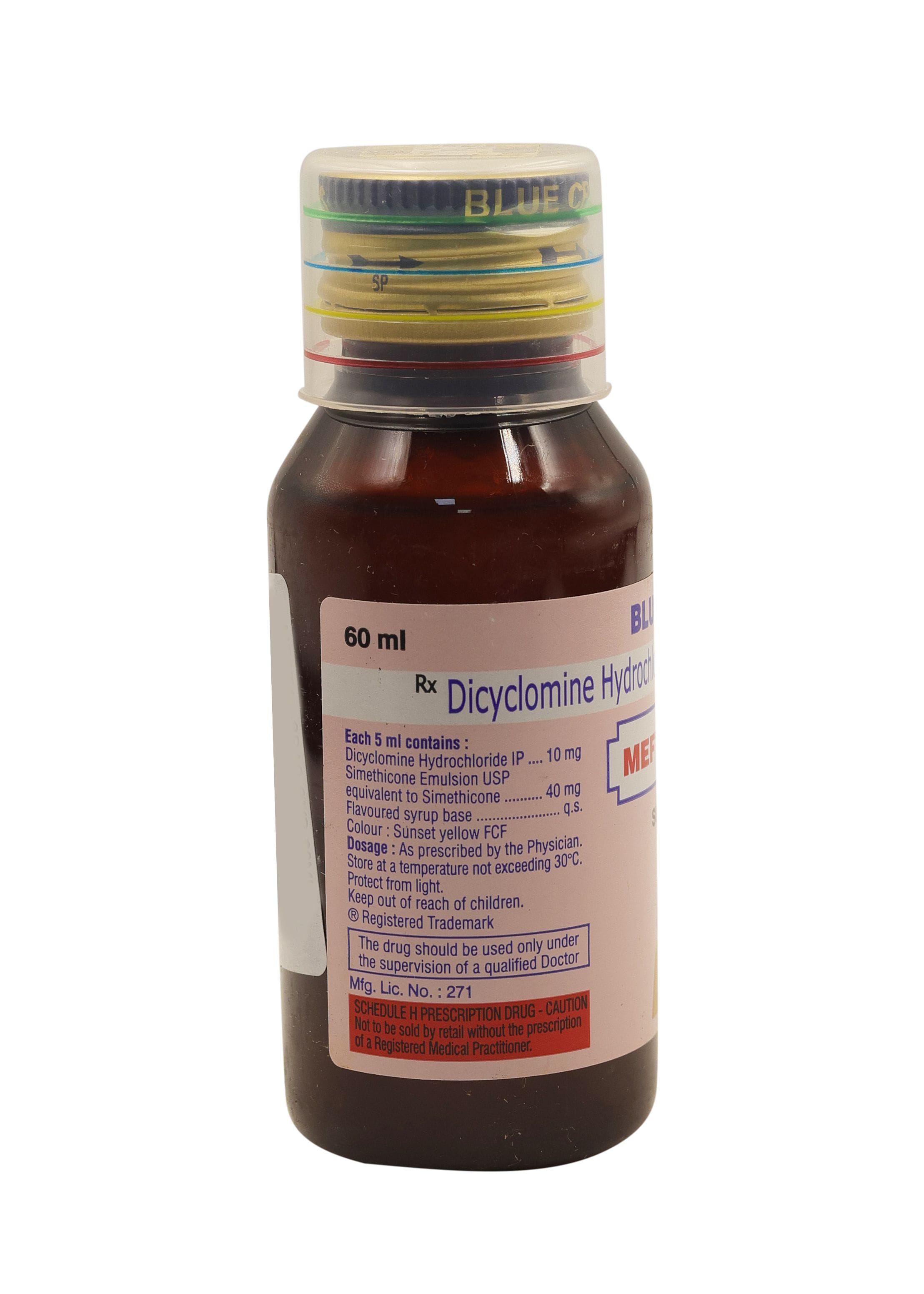 Buy Meftal-Spas Syrup 60 ml Online at Best Prices | Wellness Forever