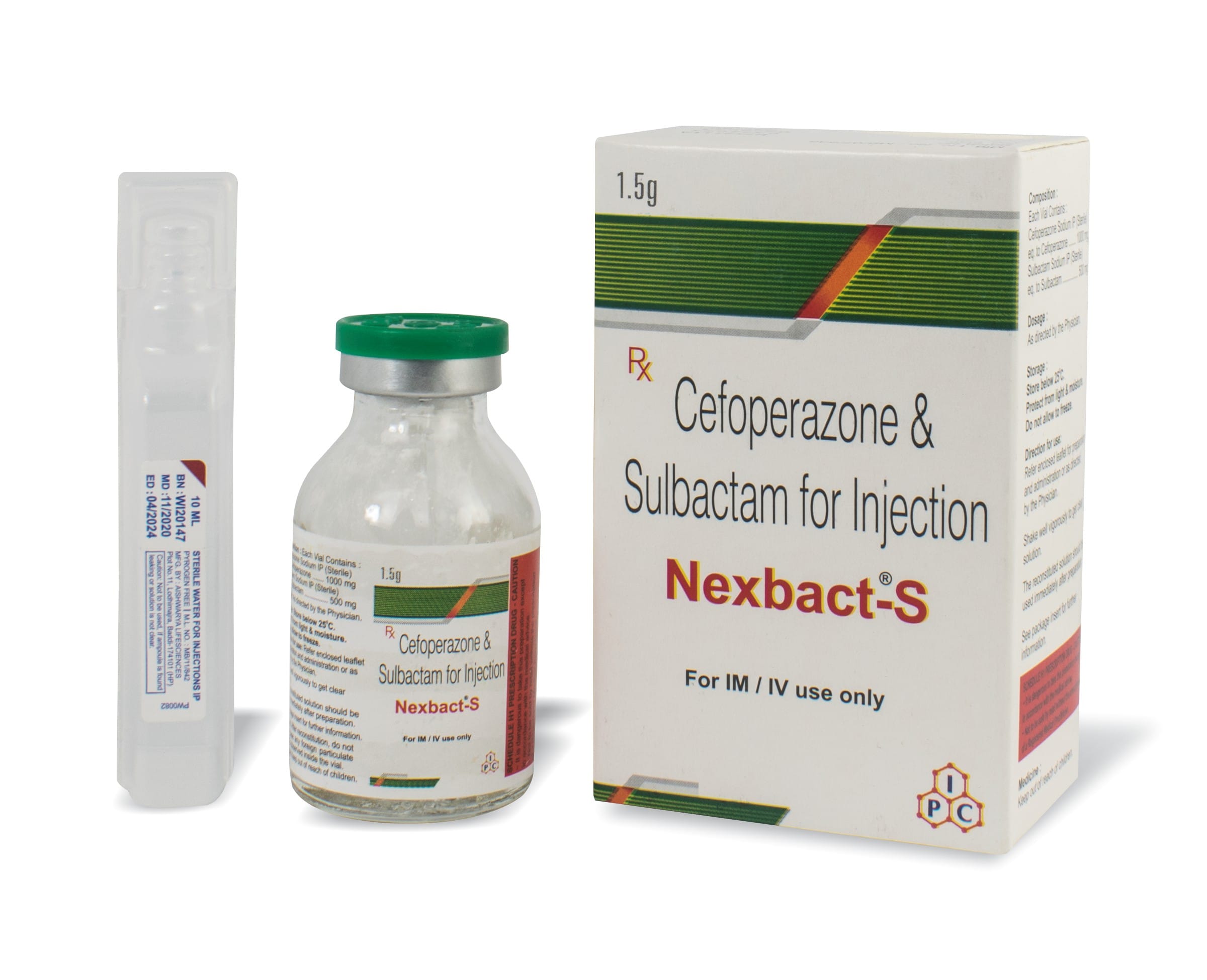 Buy Nextbact-S 1.5gm Injection Vial Online at Best Prices | Wellness ...