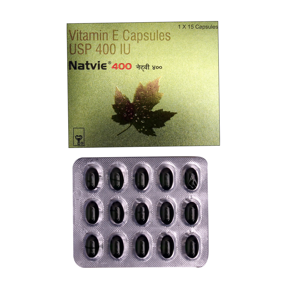 Buy Natvie 400mg 15 Capsules Online at Best Prices | Wellness Forever