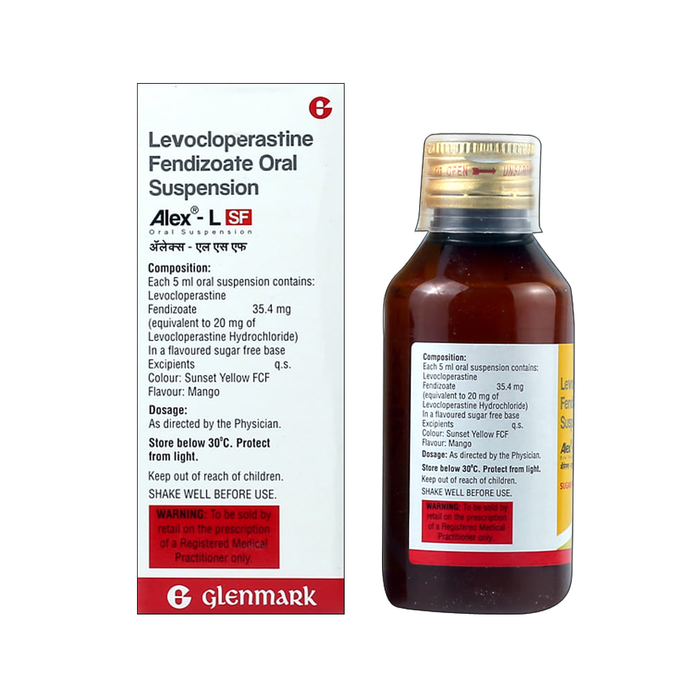 Buy Alex-L Sugar Free Syrup 100 ml Online at Best Prices | Wellness Forever