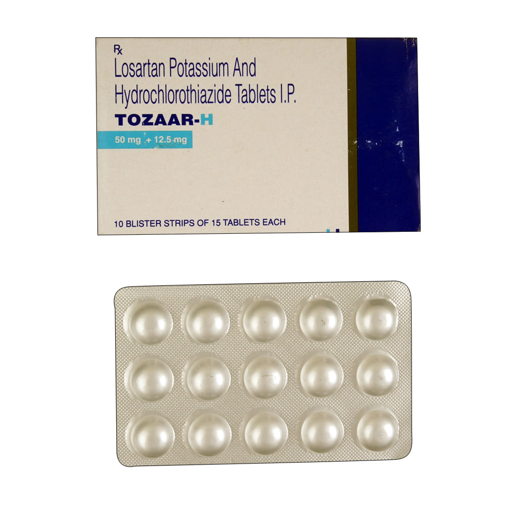 Buy Tozaar-H 15 Tablets Online at Best Prices | Wellness Forever