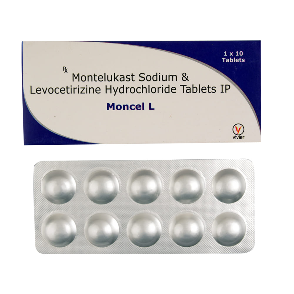 Buy Moncel-L 10 Tablets Online at Best Prices | Wellness Forever