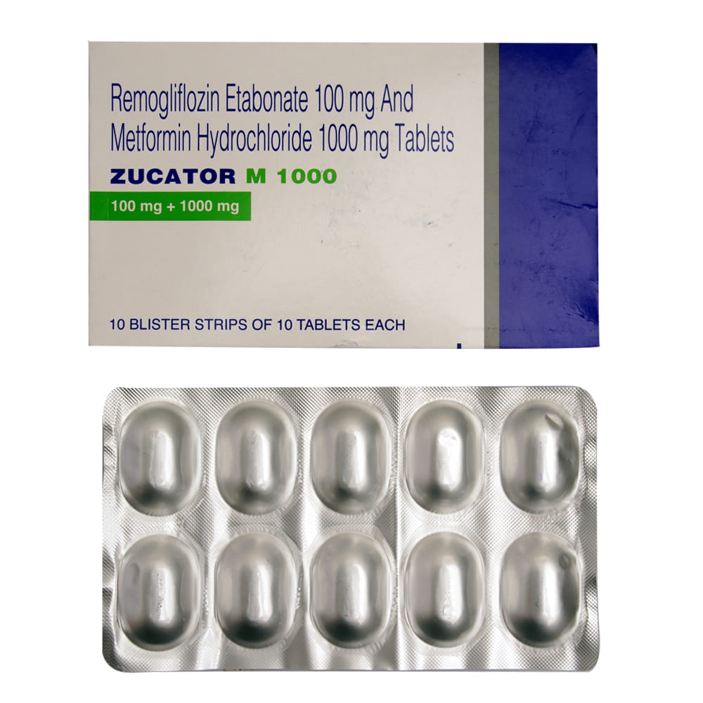 Zucront Capsulas Buy Zucator-M 1000mg 10 Tablets Online at Best Prices | Wellness Forever