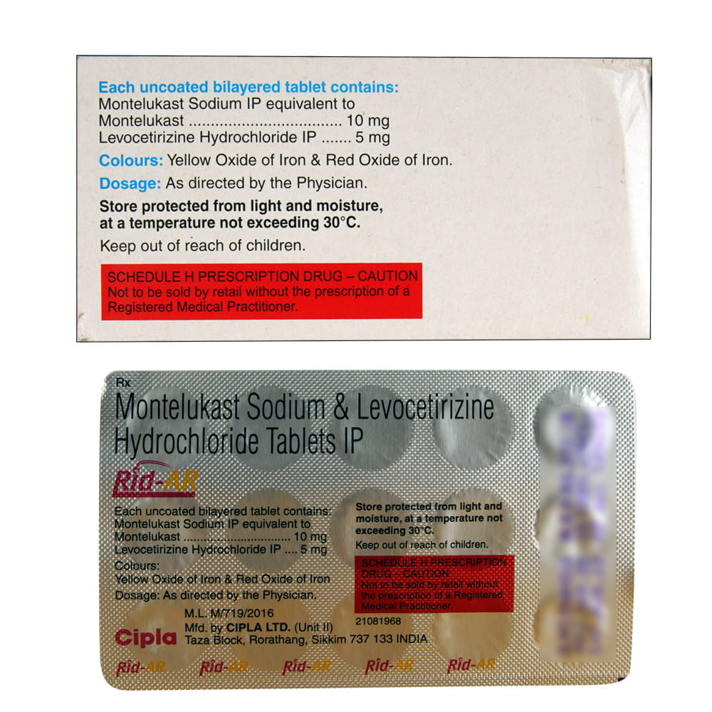 Buy Rid-AR 15 Tablets Online at Best Prices | Wellness Forever