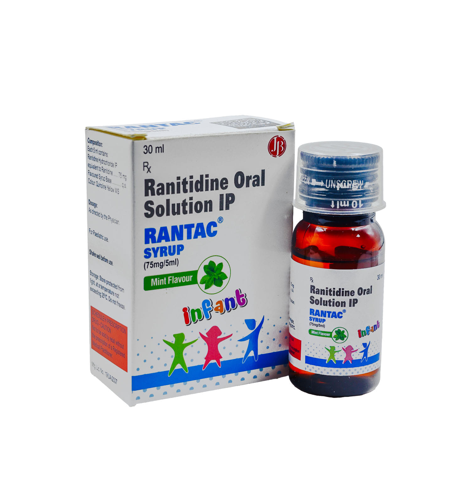 Buy Rantac Infant Syrup 30 ml Online at Best Prices | Wellness Forever