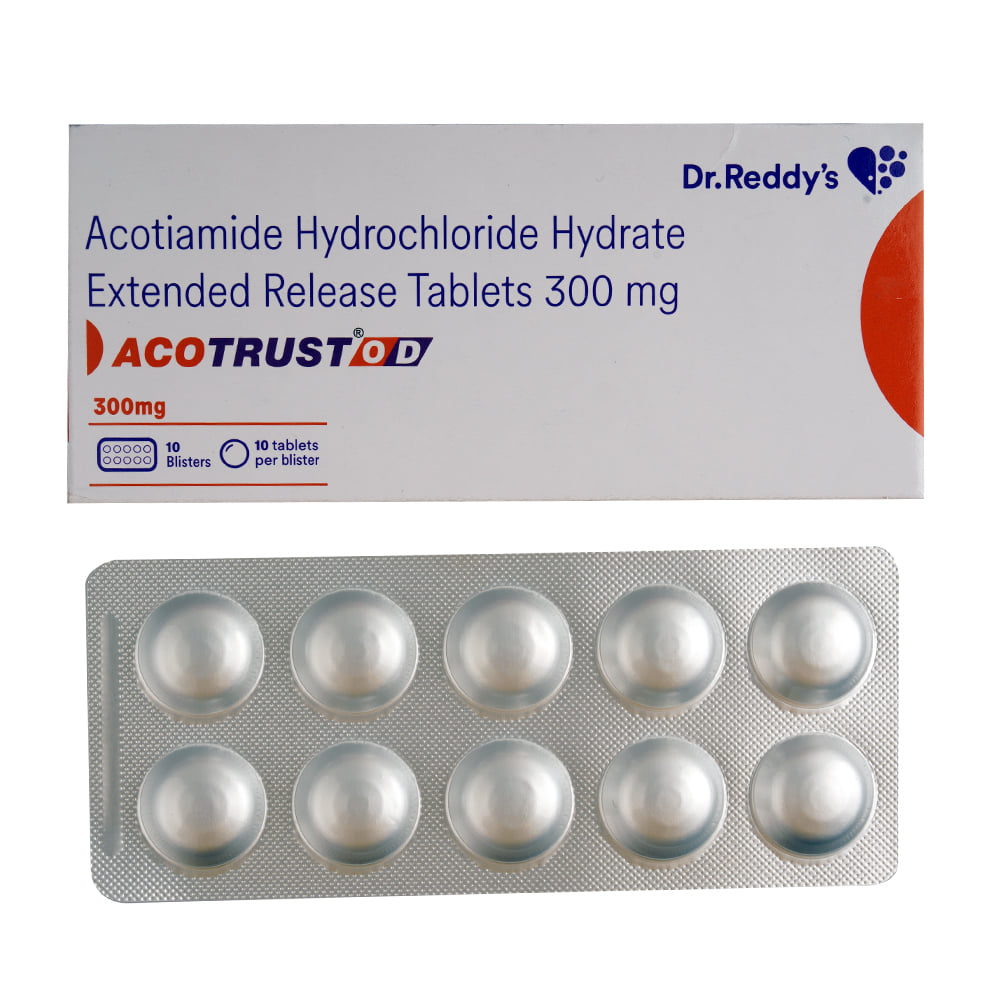 Buy Acotrust-OD 10 Tablets Online at Best Prices | Wellness Forever