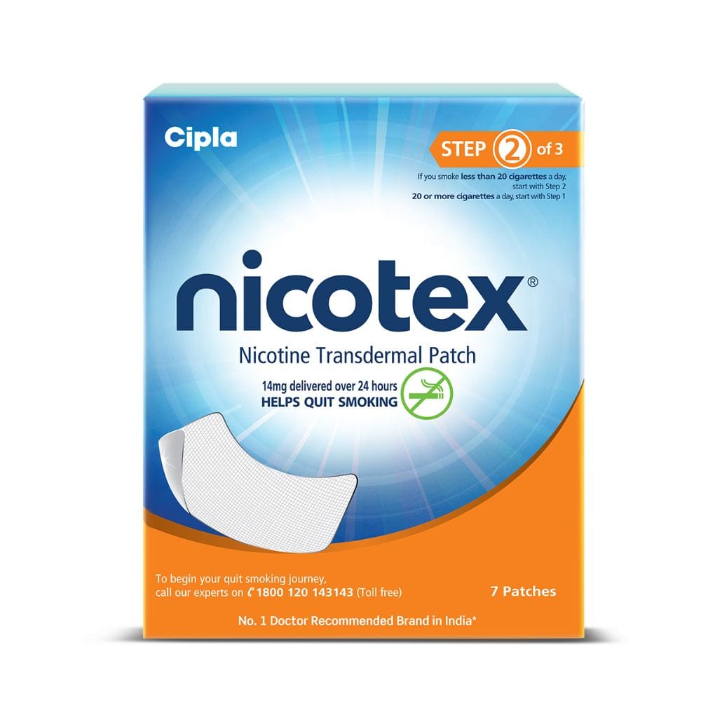 7 mg nicotine patch is equal to how many cigarettes 14 equivalent NiQuitin Clear Patch NiQuitin UK NICOTINE TRANSDERMAL SYSTEM, STEP 1,