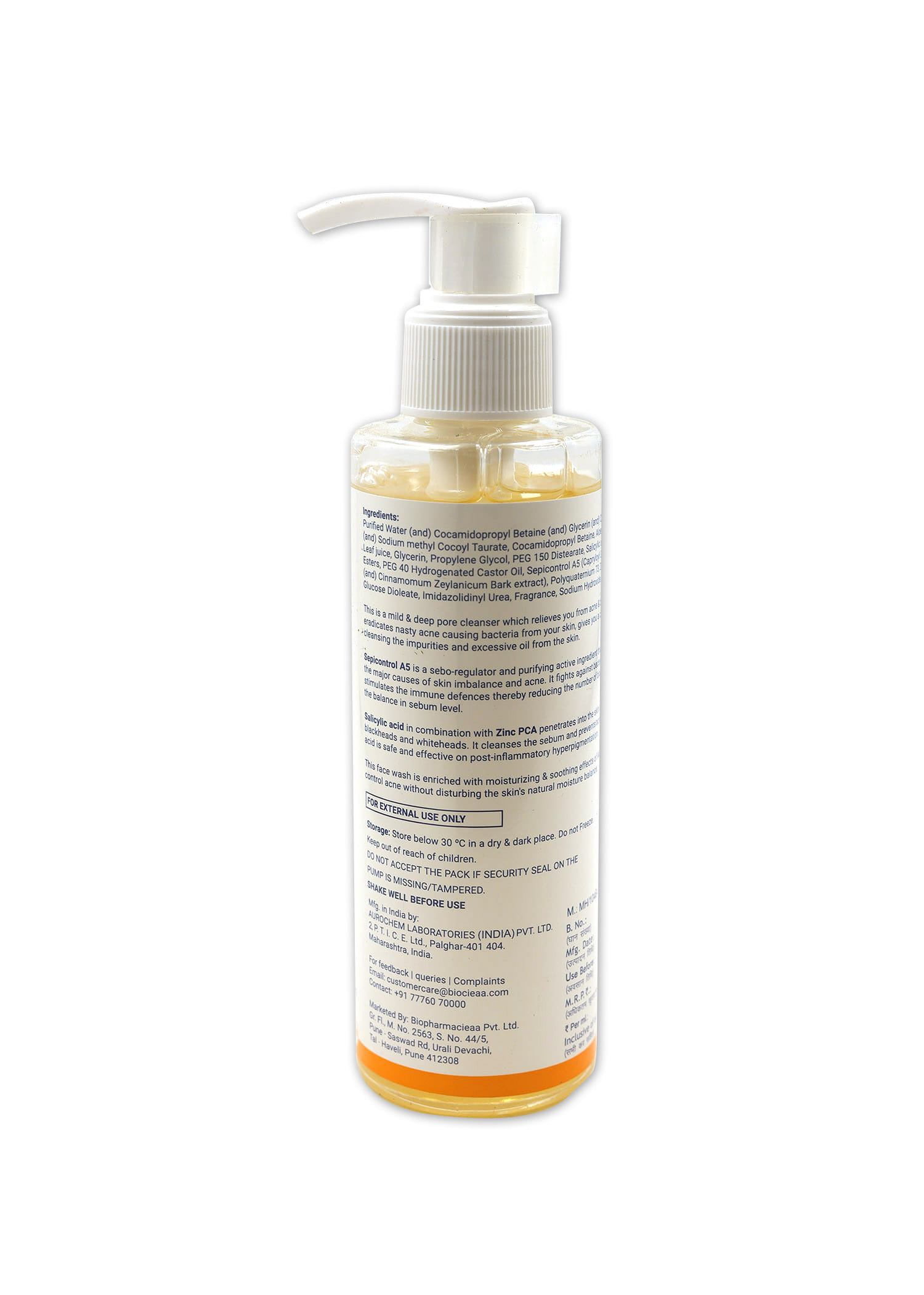 Buy Sebosal Face Wash 150ml Online at Best Prices | Wellness Forever