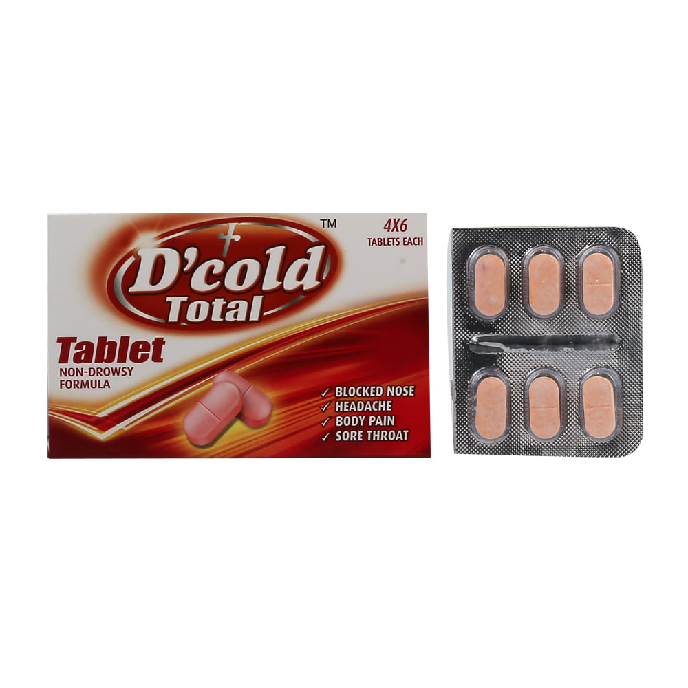 Buy D Cold Total 6 Tablets Online at Best Prices | Wellness Forever