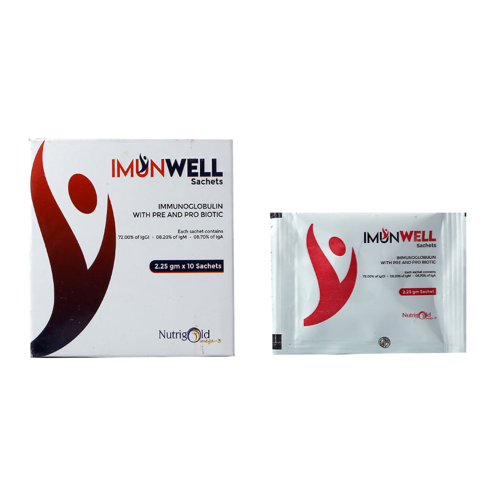 Buy Imunwell Sachet 2.25 g Online at Best Prices | Wellness Forever