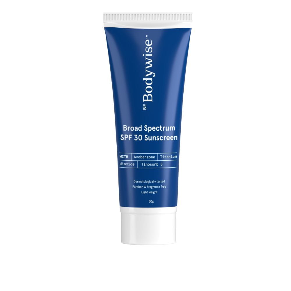 Buy Be Bodywise Broad Spectrum SPF 30 Sunscreen 50g Online at Best ...