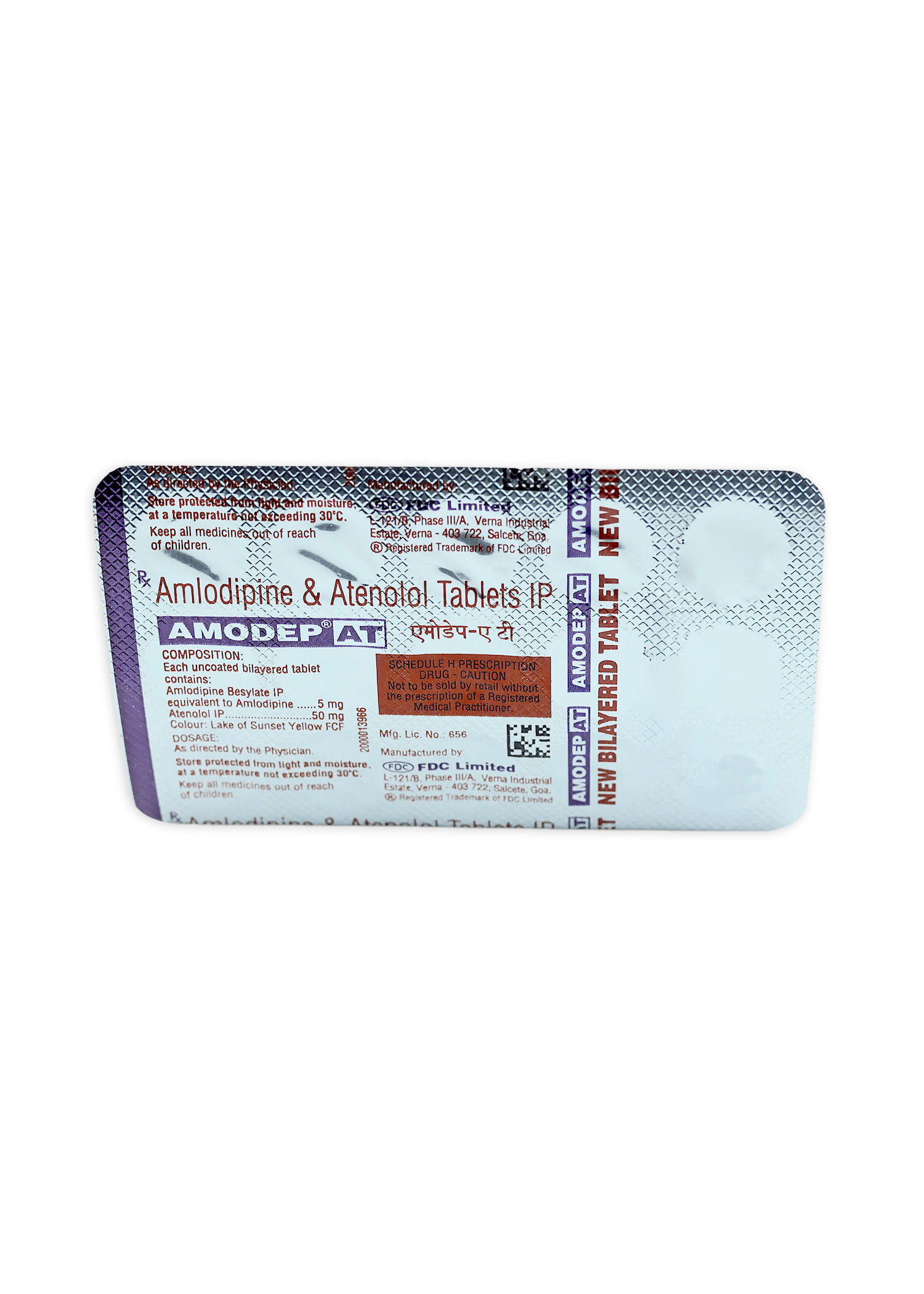 Buy Amodep AT 15 Tablets Online at Best Prices | Wellness Forever