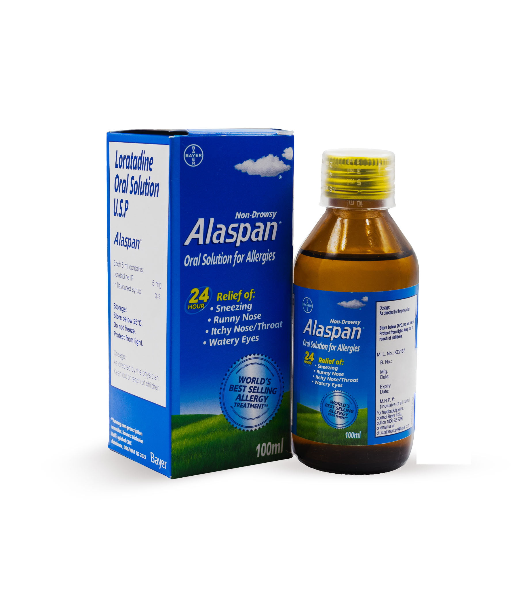 Buy Alaspan Syrup 100Ml Online at Best Prices | Wellness Forever