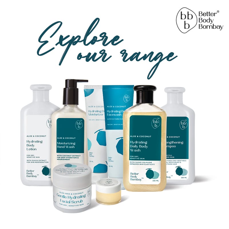 Buy BBB Better Body Bombay Aloe & Coconut Hydrating Body Lotion 300ml ...