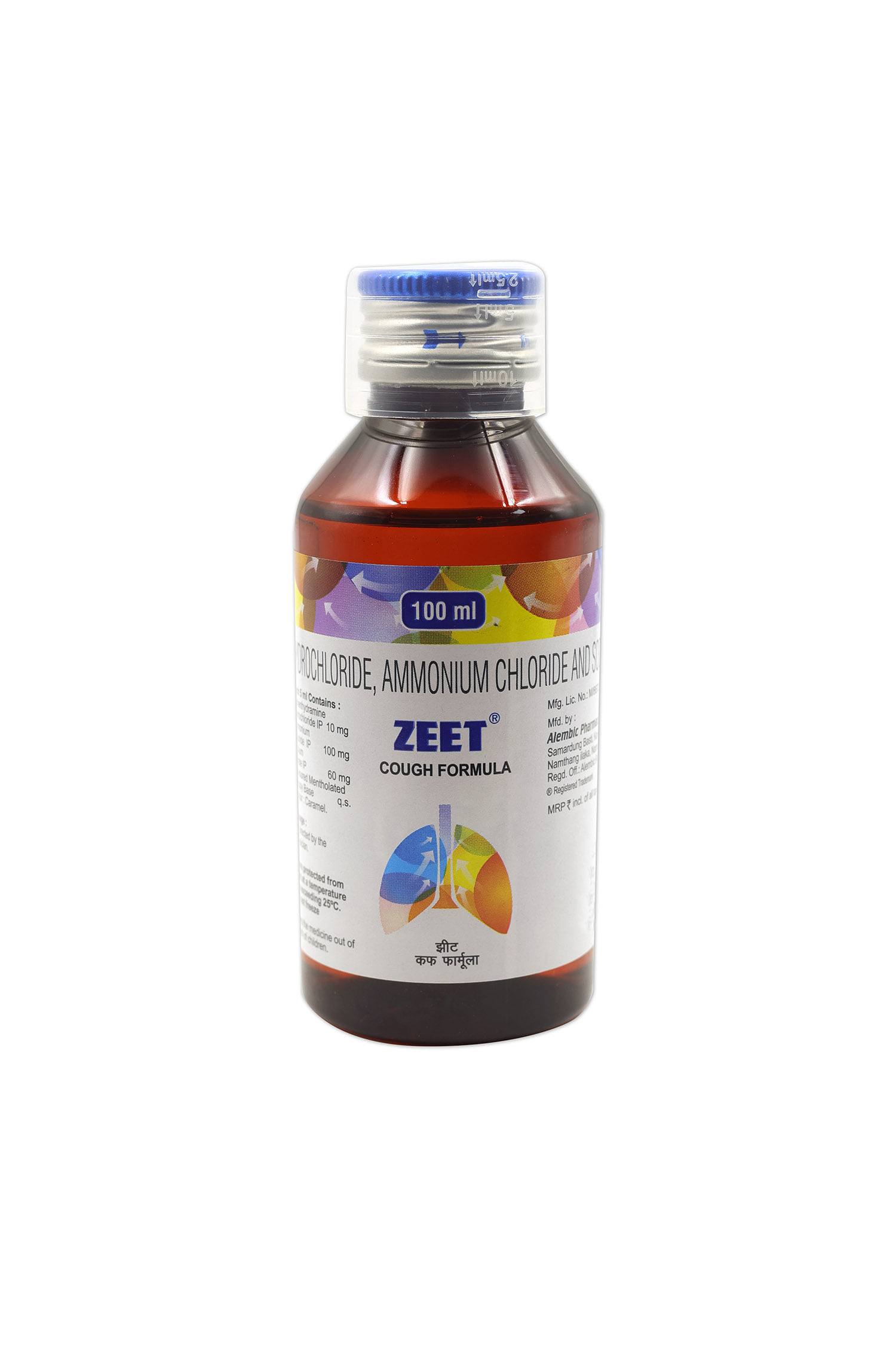 Buy Zeet Cough Formula Syrup 100Ml Online at Best Prices | Wellness Forever