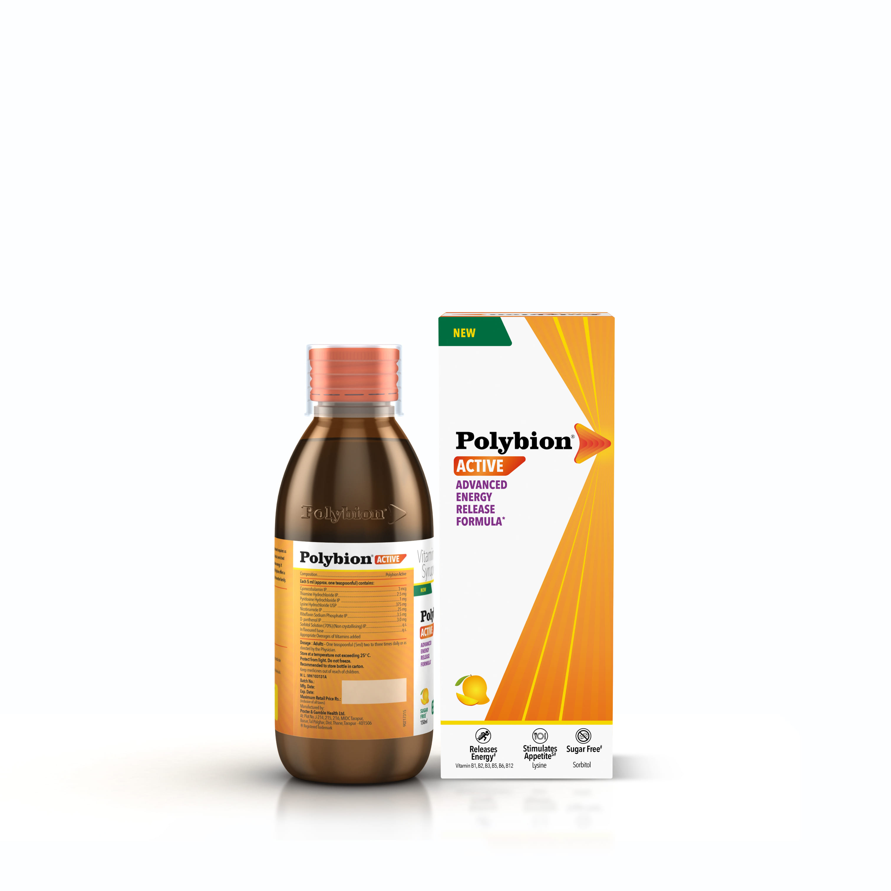 Buy Polybion Active(150ml)| Sugar-Free | Builds Imunity| Stimulates ...