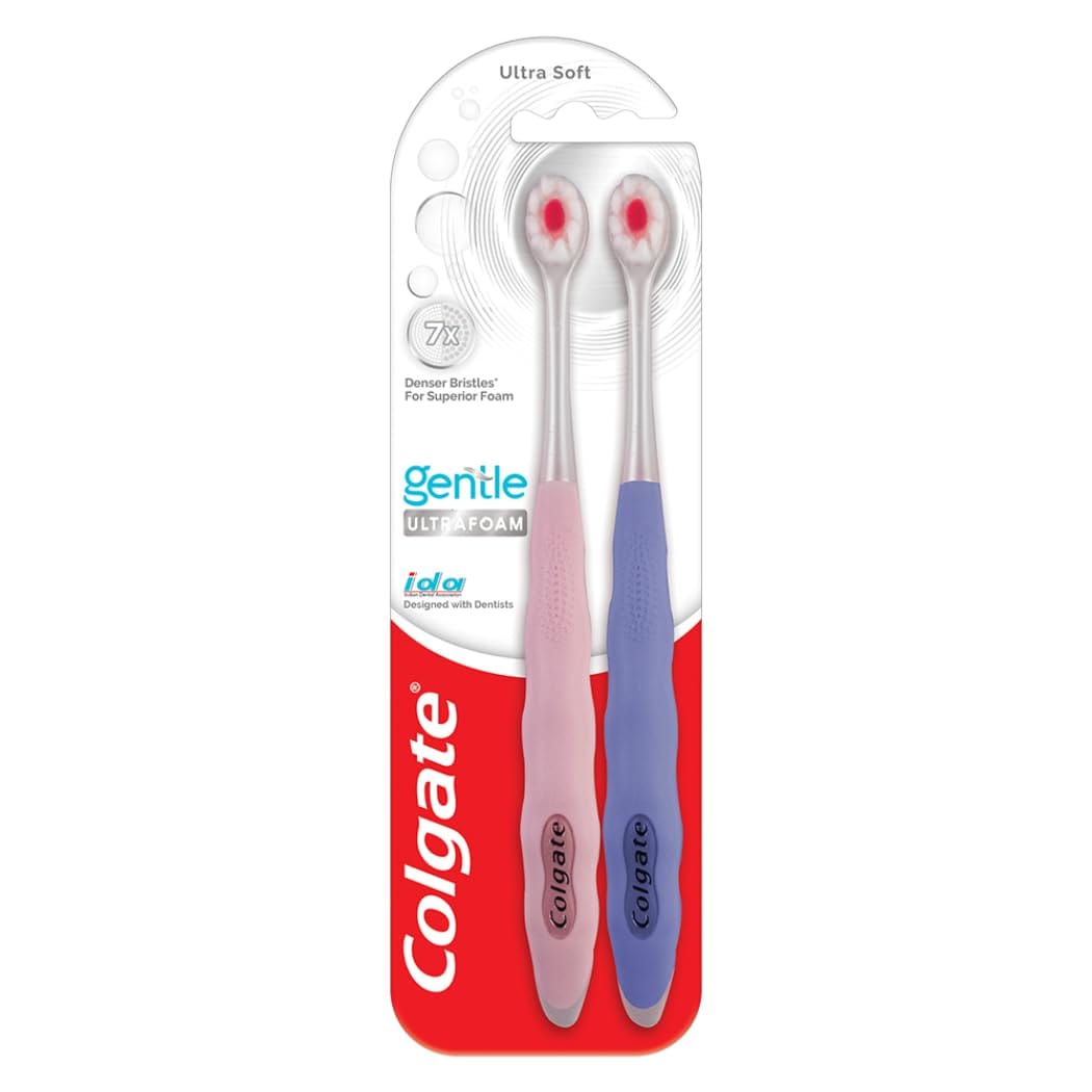 GENTLE ULTRA SOFT BRUSH 2PC