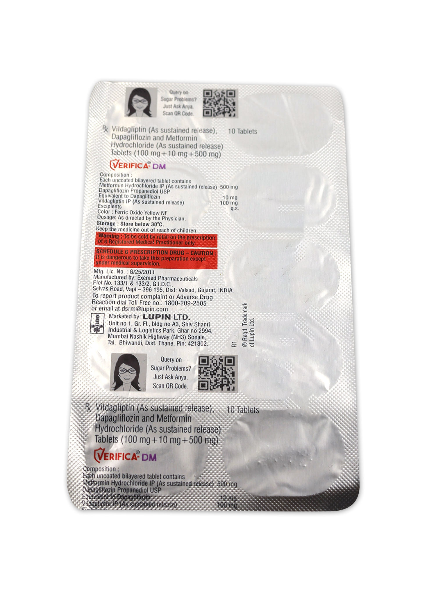 Buy Verifica Dm 10Tablet Online at Best Prices | Wellness Forever