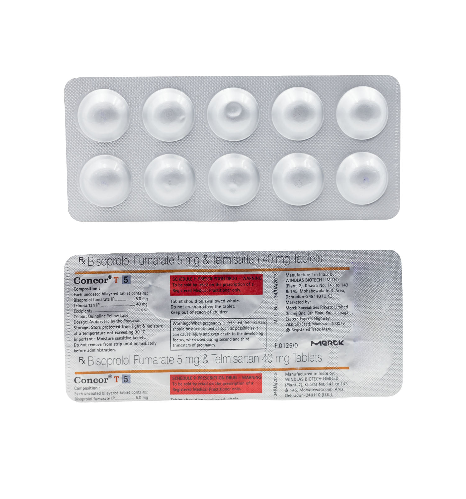 Concor Tabl Buy Concor T 5Mg 10Tablet Online at Best Prices | Wellness Forever