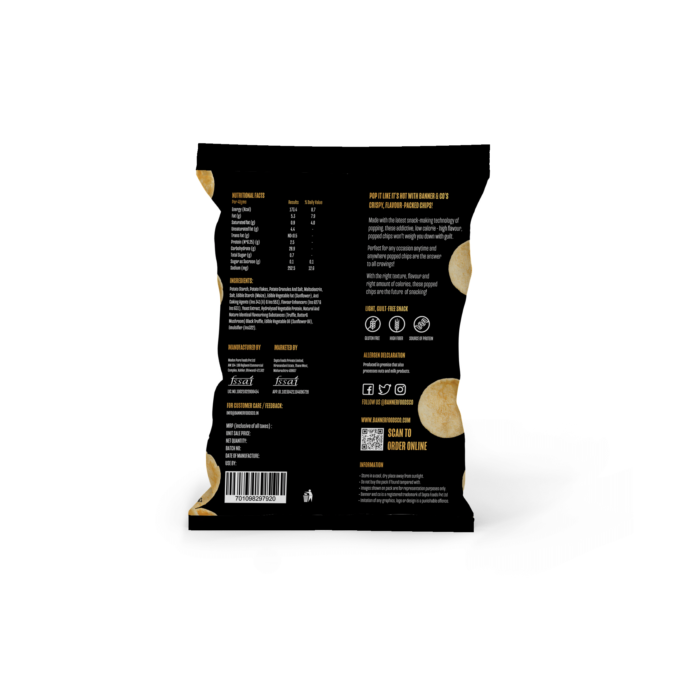 Buy Banner & Co Hot Truffle 40g Online at Best Prices | Wellness