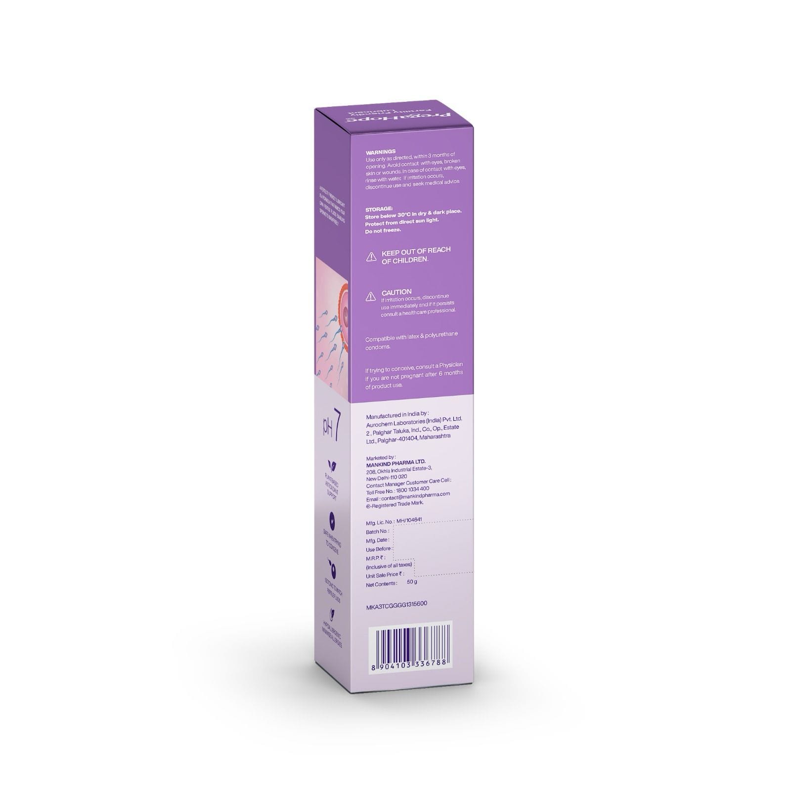 Buy Pregahope Fertility Lubricant Gel 50g Online at Best Prices | Wellness Forever Buy Pregahope Fertility Lubricant Gel 50g Online at Best Prices | Wellness Forever