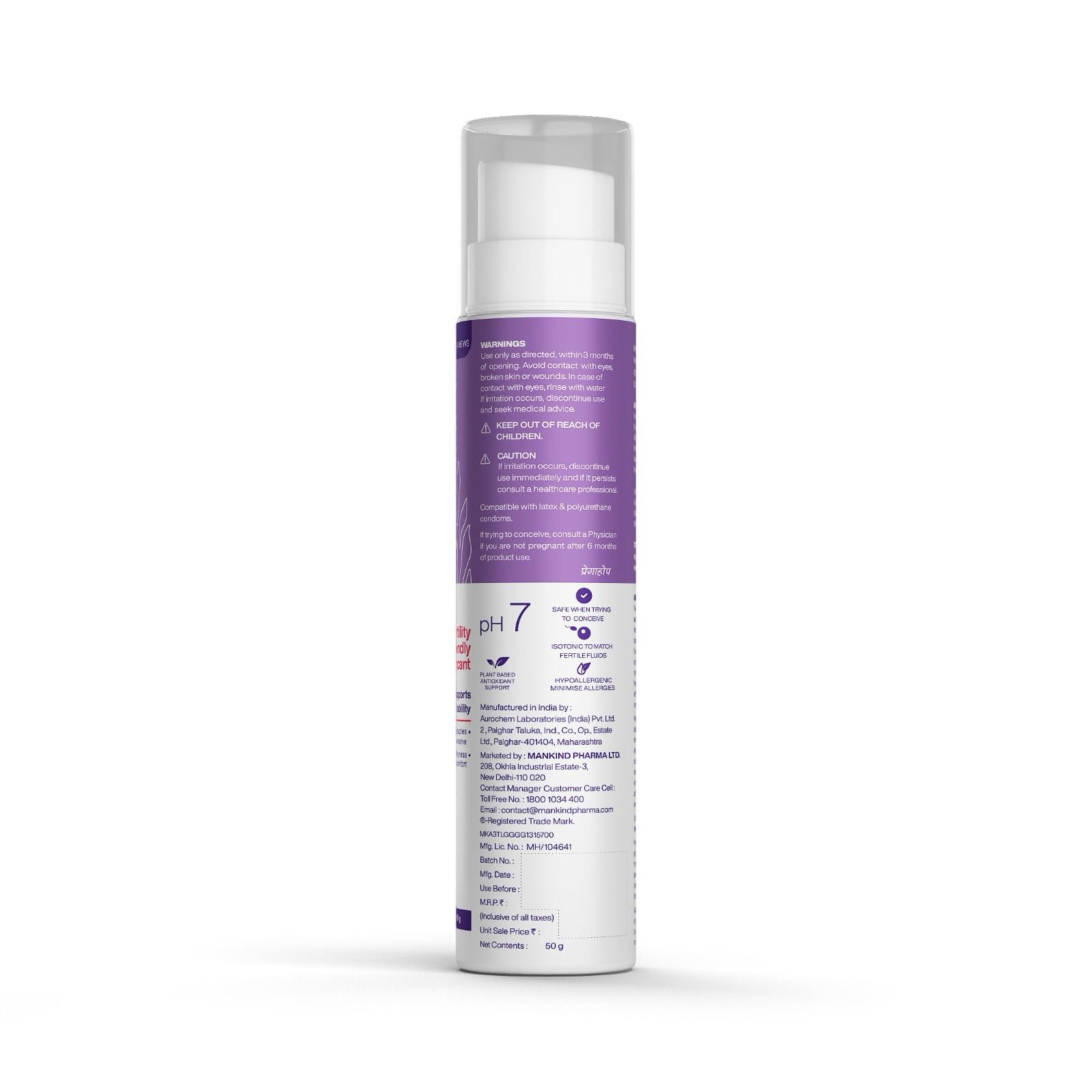 Buy Pregahope Fertility Lubricant Gel 50g Online at Best Prices | Wellness  Forever