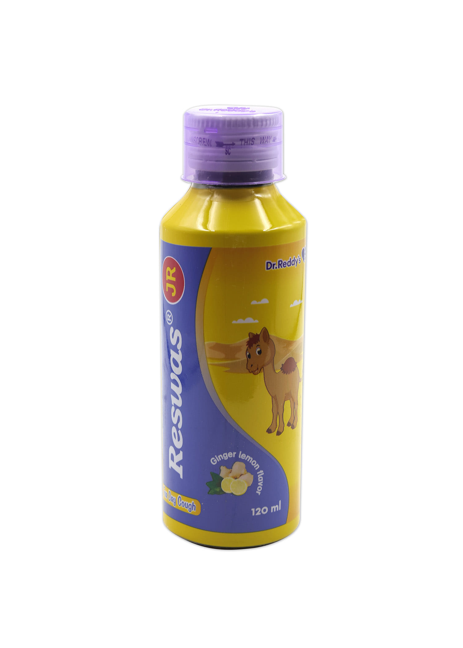 Buy Reswas Jr Ginger Lemon Flavour Syrup 120 Ml Online at Best Prices ...