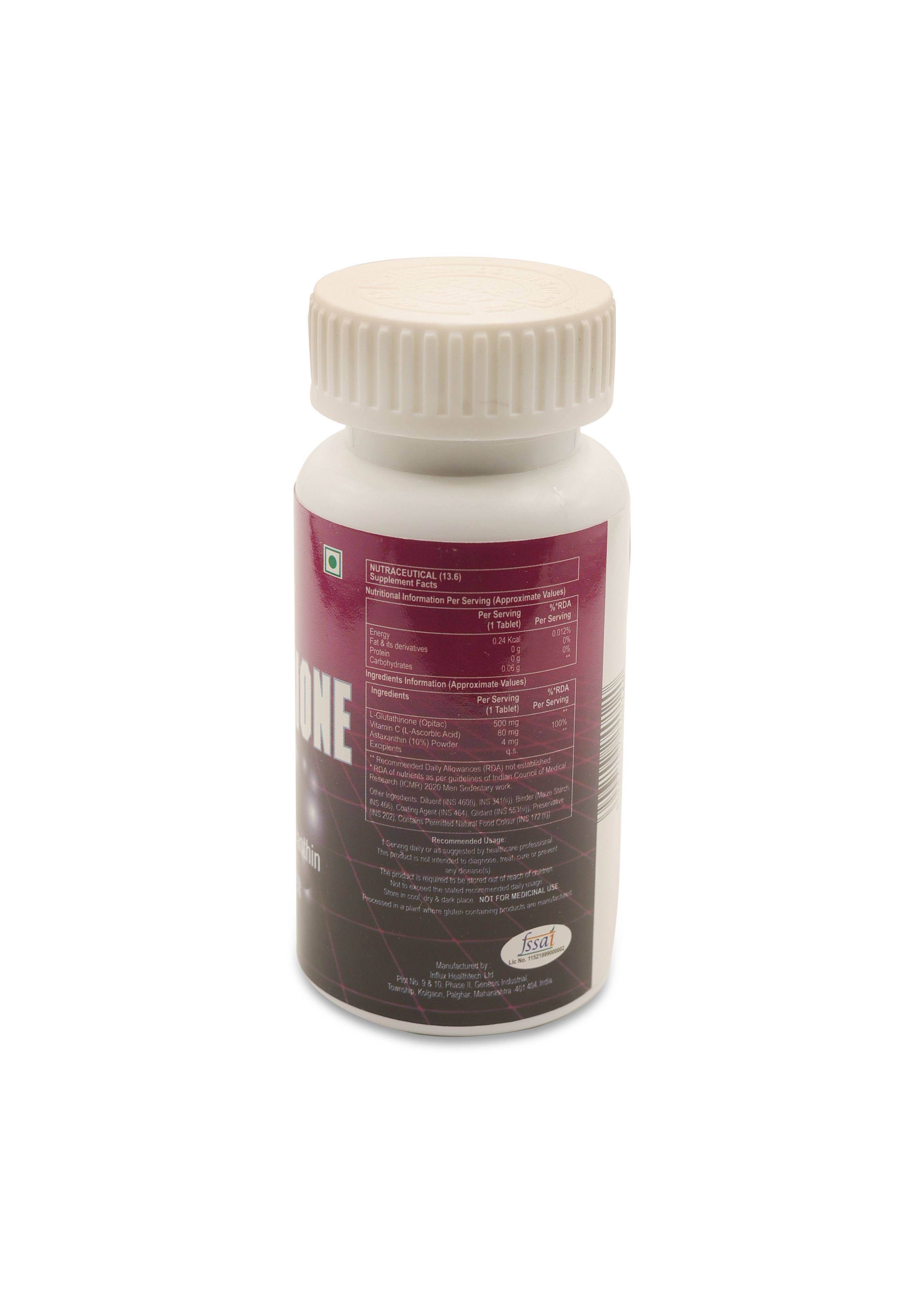 Buy Healthaid L-Glutathione 500mg 30 Tablets Online at Best Prices