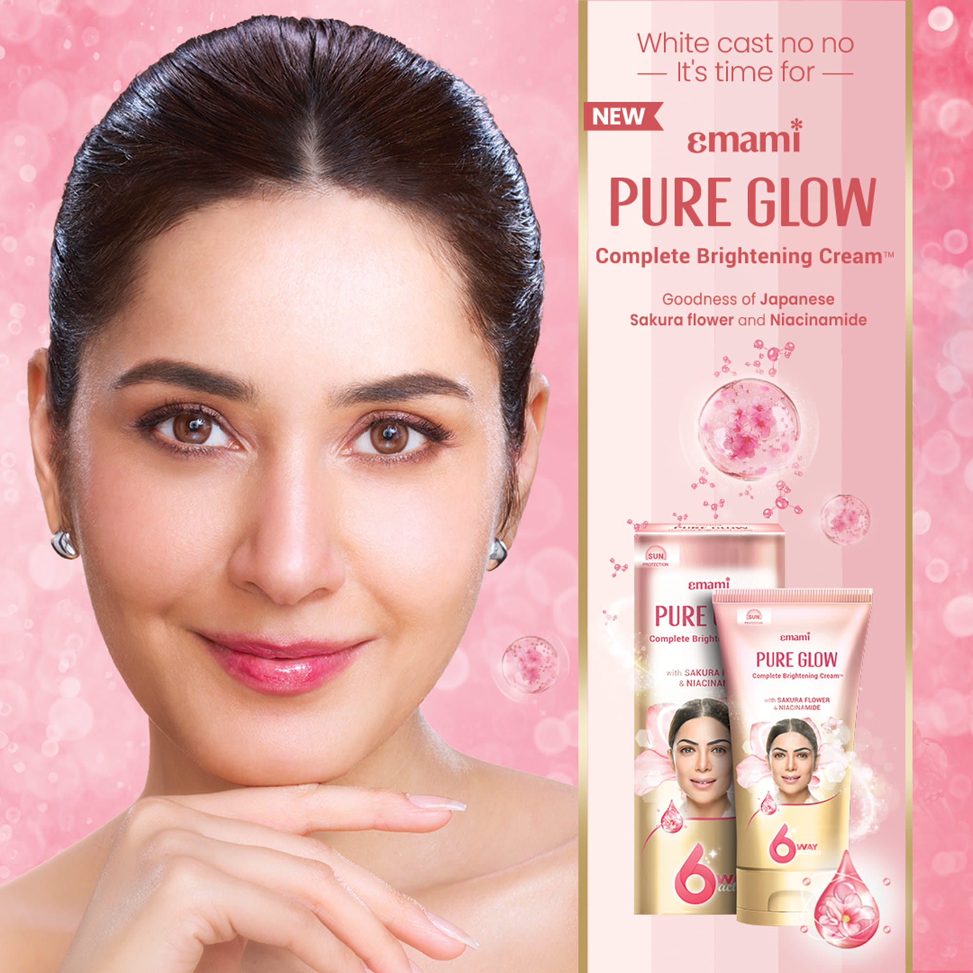 Buy Emami Pure Glow Face Cream 25g Online at Best Prices