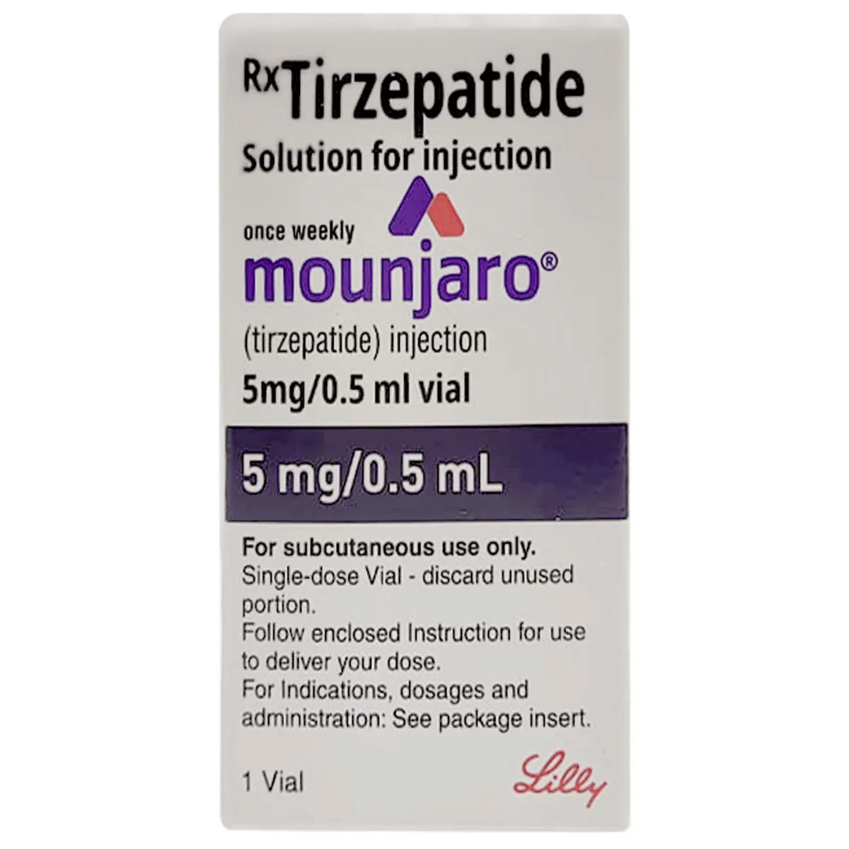 mounjaro tirzepatide vial Buy Mounjaro 5mg Injection 0.5ml Vial Online at Best Prices