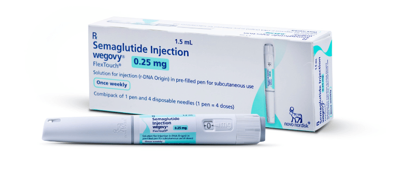 Buy Wegovy FlexTouch Pre-Filled 0.25mg Injection 1.5ml Online at Best Prices