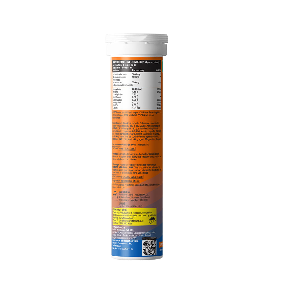 fast&up l carnitine 3000 mg Ipamorelin 5mg main image 1